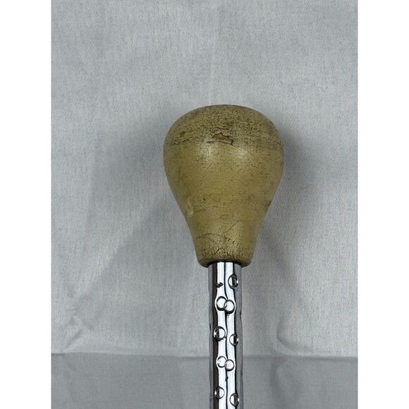 VTG Chrome with Rubber Tips Twirling Baton 26" Marching Band - Picture 7 of 10
